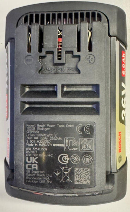 Bosch GBA36V6.0 Genuine Blue and Green 36v 6Ah Coolpack Li-ion Battery