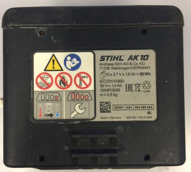 Used Stihl AK 10 Battery 59Wh 36V