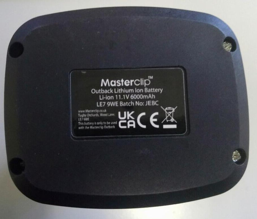 Replacement Battery For Masterclip Outback Cordless Sheep Clipper(Li-ion 11.1V)