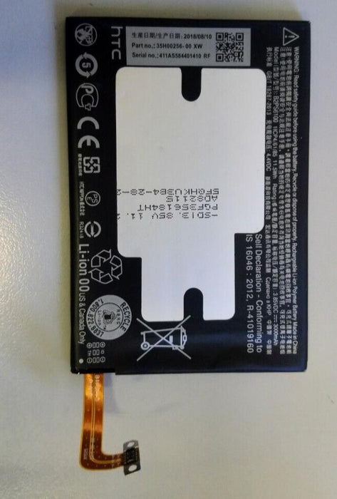 3.85V Battery for HTC One M10 35H00256-00, B2PS6100 3000mAh NEW