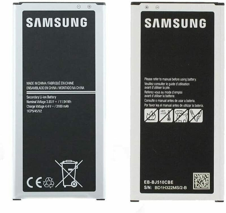 Used Samsung Battery Galaxy J5 6 2016 SM-J510FN cell smart phone eb-bj510cbe