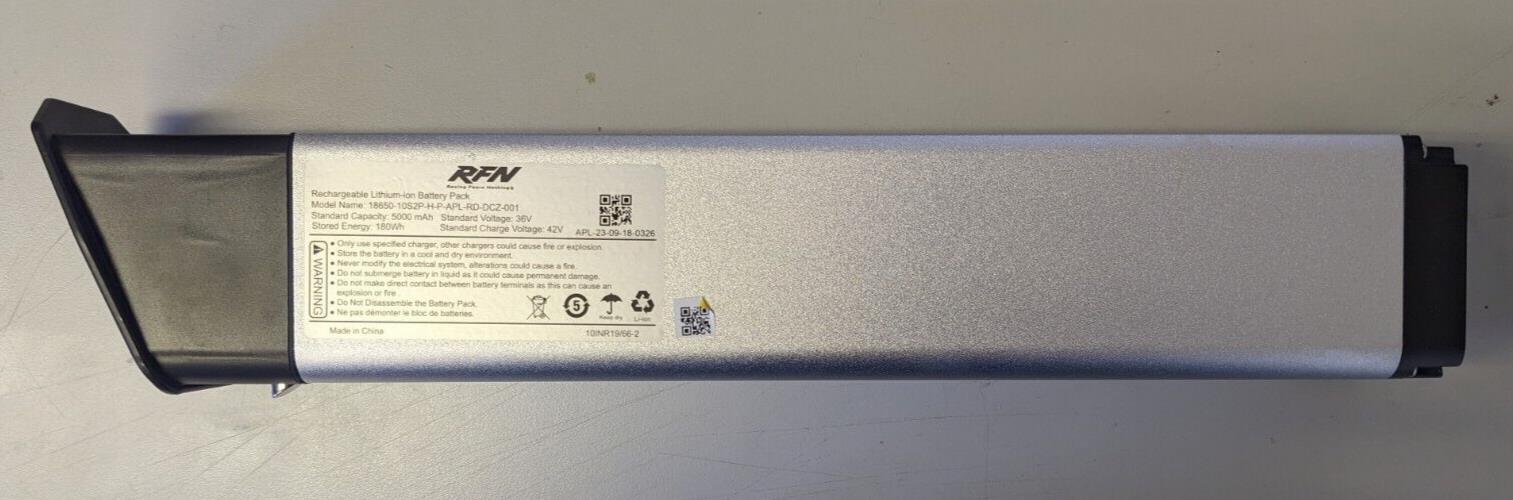 RFN Li-ion Battery 18650-10S2P-H-P-APL-RD-DCZ-001 5000mAh 36V
