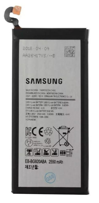 Samsung EB-BG920ABE 2550mAh Li-ion Battery For Samsung Galaxy S6 NEW