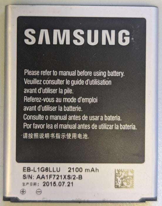 Samsung EB-L1G6LLU Battery For Galaxy S3 GT-i9300 3.8V 2100mAh Used