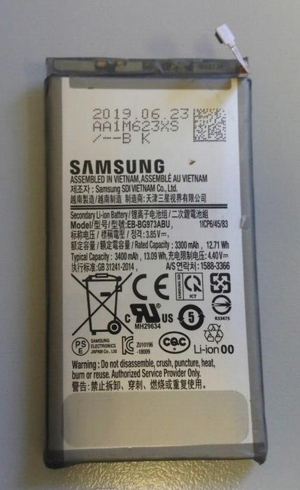 Samsung Used Replacement Battery for S10 EB-BG973ABU