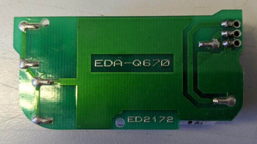Replacement EDA-Q670 Detector Battery Assembly 3.6v For Millennium Zerio NEW