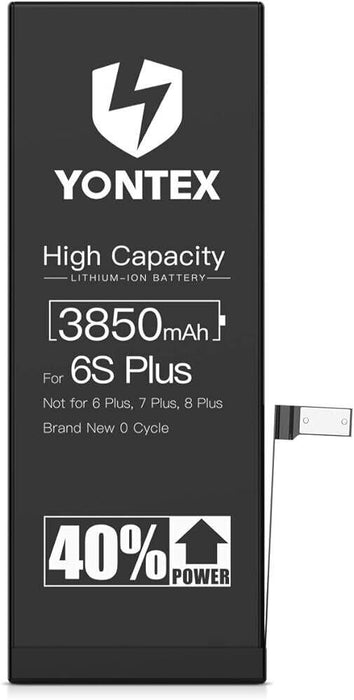 Yontex 3850mAh Battery Compatible with iPhone 6S Plus 0 Cycle