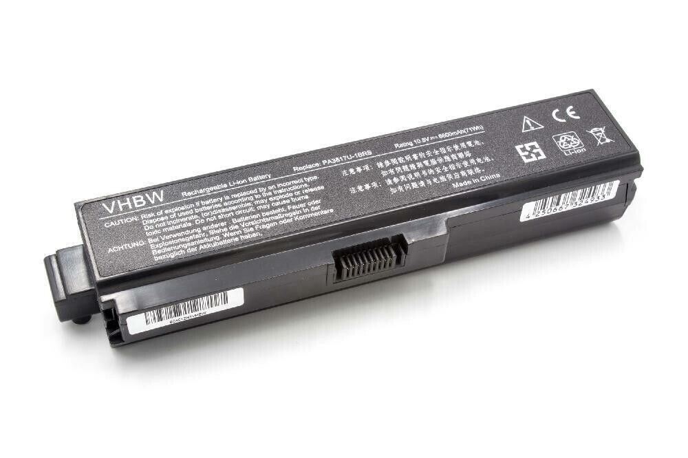 Battery 6600mAh for Toshiba PA3817U-1BAS