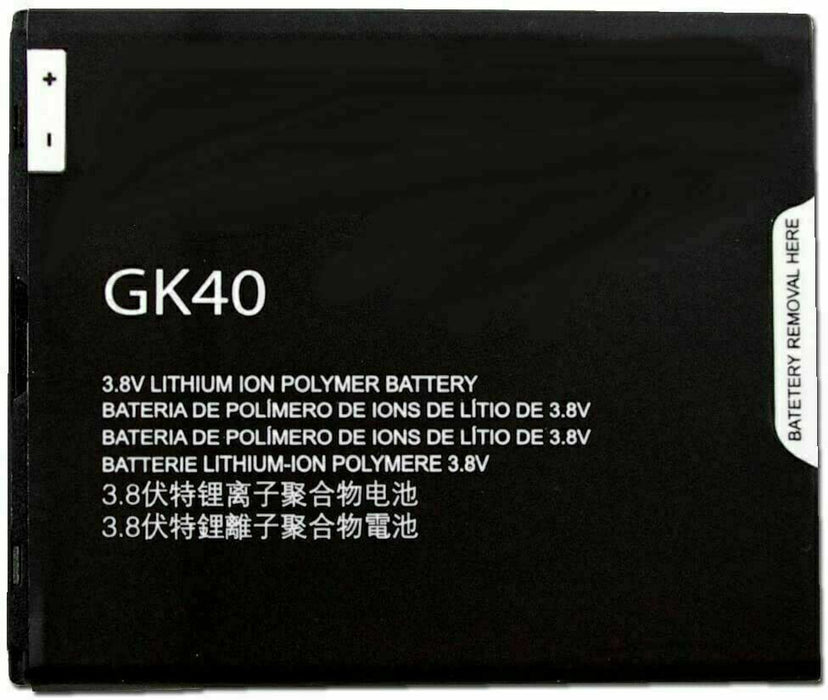 Replacement Moto G5 Motorola GK40 Battery G4 Play E3, E4,