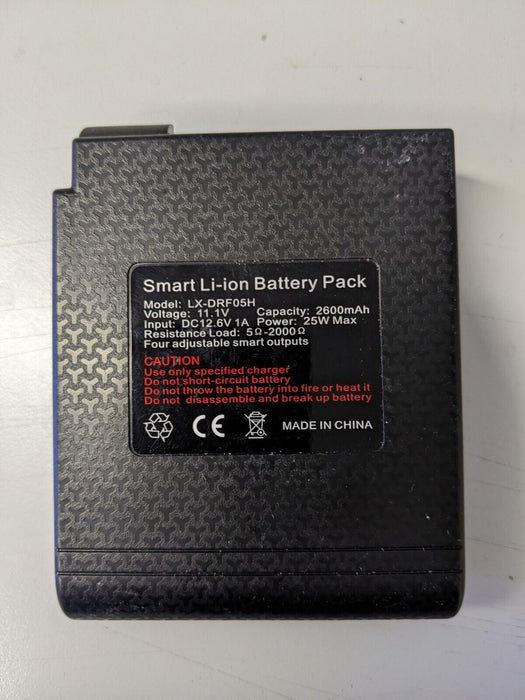 Smart Li-ion Battery Pack Model: LX-DRF05H 2600mAh 11.1V