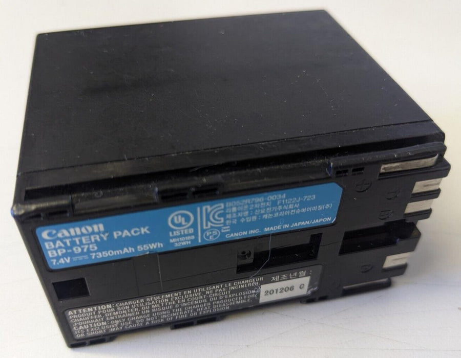Genuine Original Canon BP-975 Battery 7350mAh 7.4V 55Wh