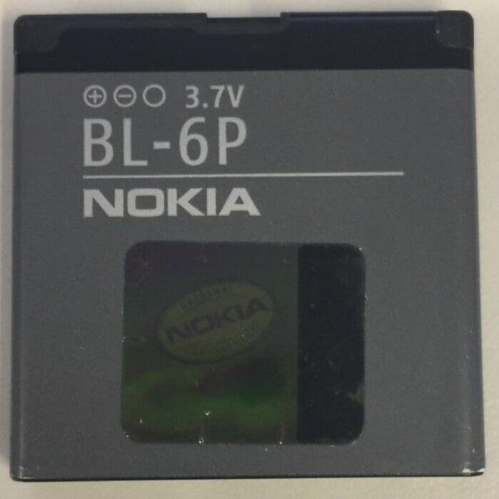 NEW Genuine NOKIA BL-6P BATTERY NOKIA 6500 CLASSIC 7900 PRISM 830mAh