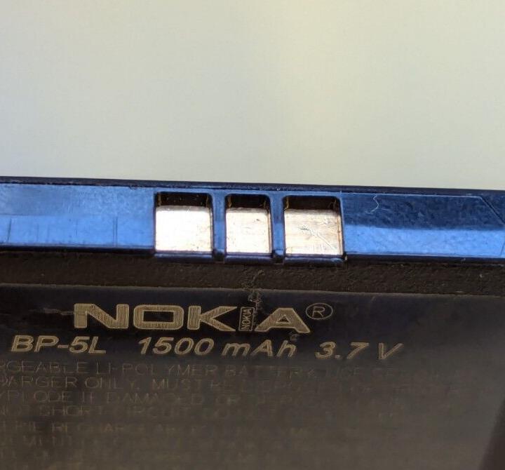 Original Nokia BP-5L 1500 mAh Battery for E61 E62 770 800 7700 7710 N92 9500