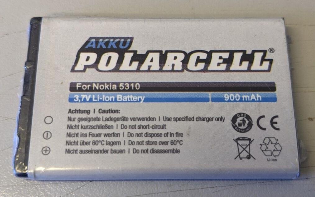 AKKU Polarcell 900mAh 3.7V Li-ion Battery for Nokia 5310