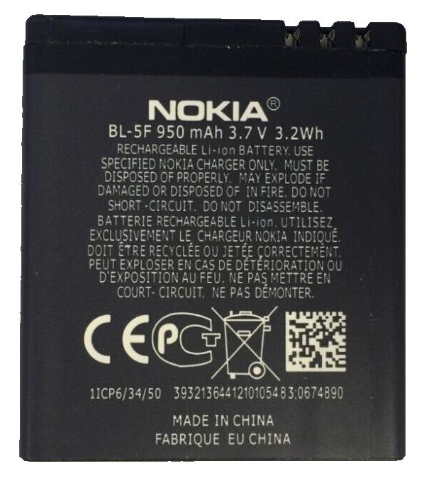 GENUINE BL-5C BATTERY 1020mAh FOR NOKIA 106 1100 1600 2300 6230 6630 UK STOCK