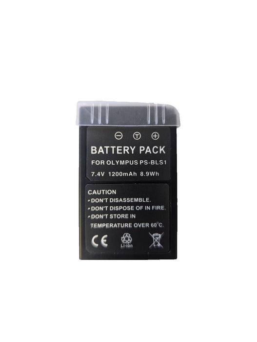 Battery for Olympus PS-BLS1 7.4v 1200mAh