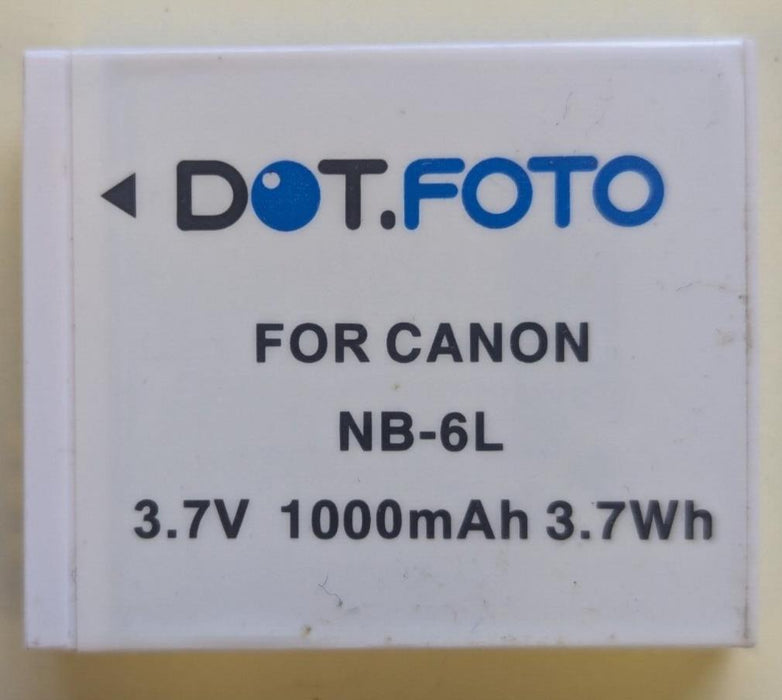 Battery for Canon NB-6L PowerShot 1000mAh D10 / D20 / D30 MIXTURE OF BRANDS