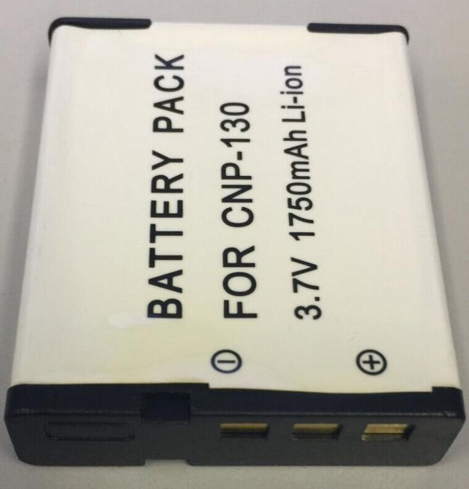 Used replacement battery for CASIO NP-130,NP-130A,CNP-130 1750mAh