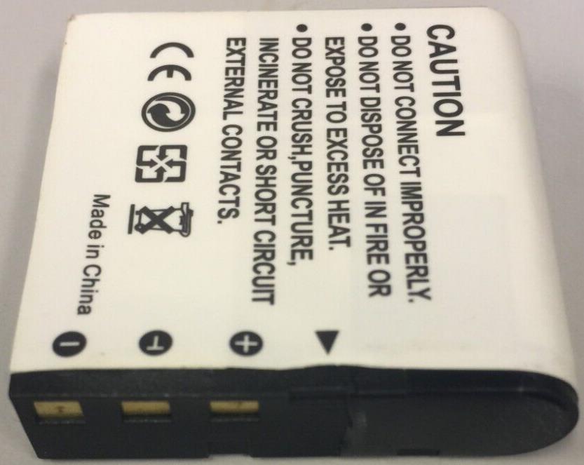 Replacement Battery for USED Casio NP-40, NP-40DCA, NP-40DBA, Exilim Zoom1500mAh