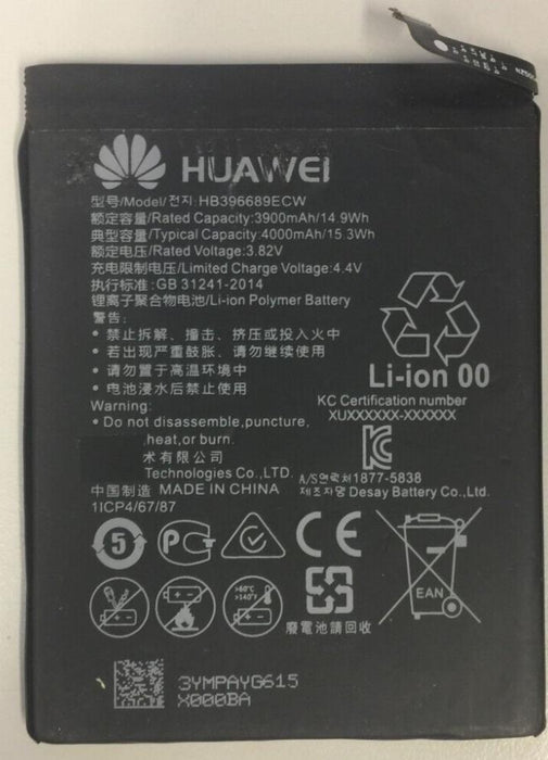 Huawei HB386589ECW 3900mAh Battery NEW