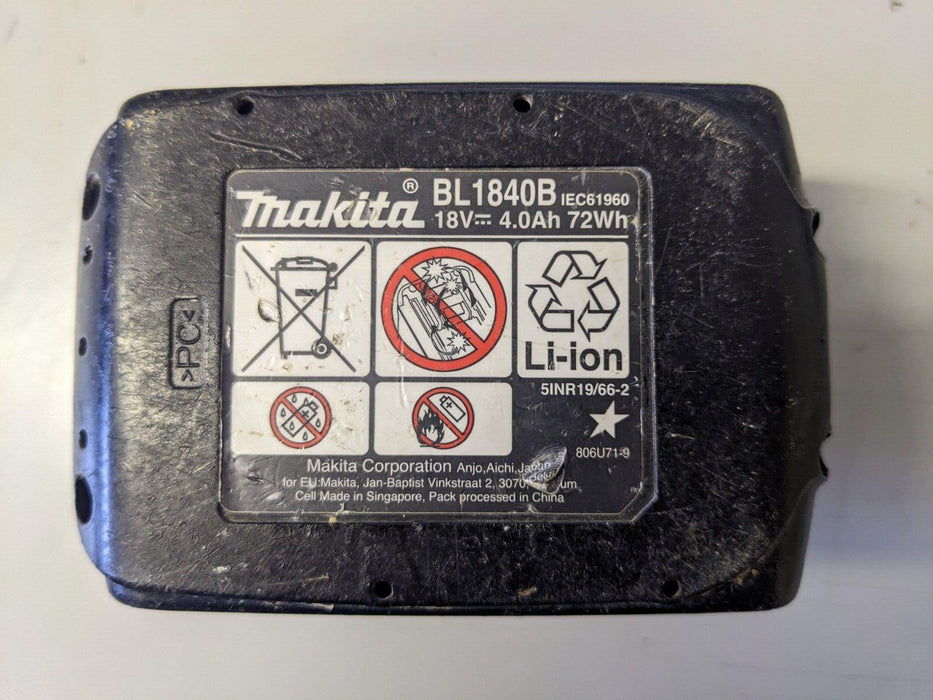 BL1840B Battery 18V 4.0Ah for Makita - Unmarked/No labels