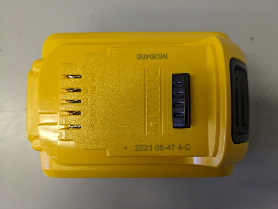 DeWalt DCB184 18v 5.0Ah Li-Ion Battery XR Range Lithium LED Charge Indicator