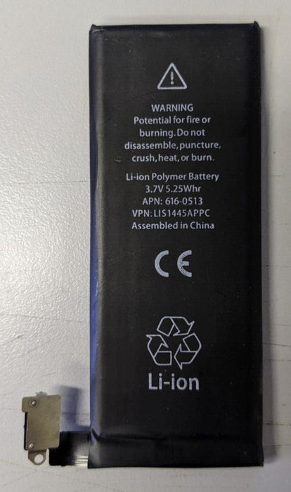 New Replacement 616-0513, 0512, 0521 1420mAh Battery for iPhone 4