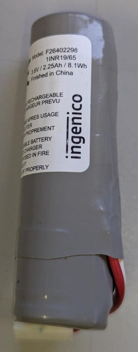 ingenico F26402298 3.6V 2.25Ah 8.1Wh Rechargeable Battery Li-ion 4 Card Machine