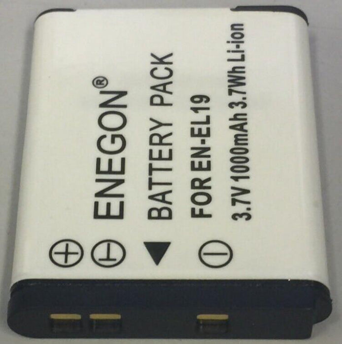 Battery for Nikon EN-EL19 Li-ion Battery 1000mAh