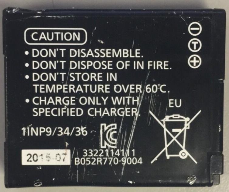DMW-BCM13E Battery Panasonic USED DMW-BCM13E 1250mAh
