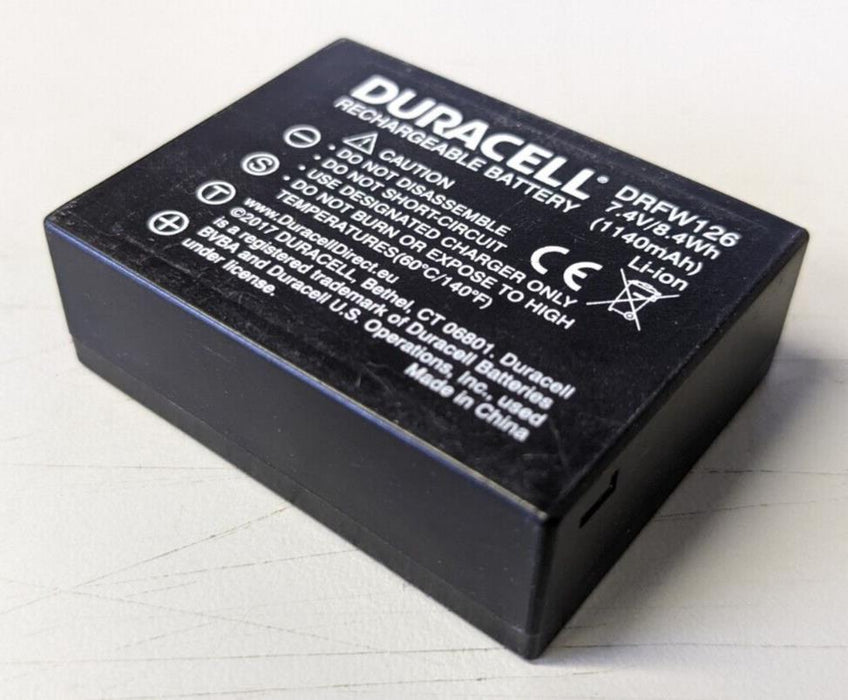 Replacement NP-W126 Battery 1140mAh for Fuji USED