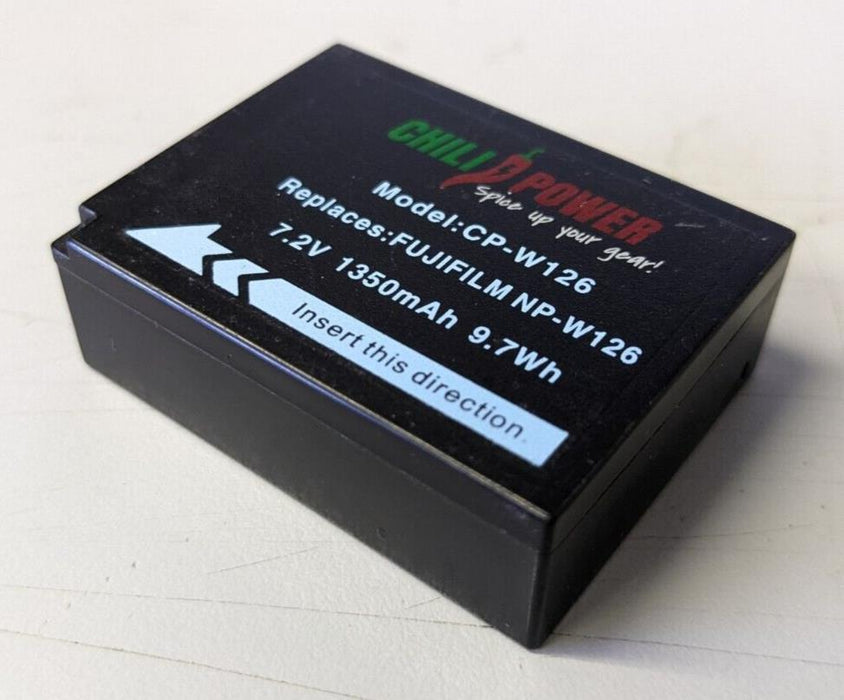 Replacement NP-W126 Battery 1350mAh for Fuji NEW