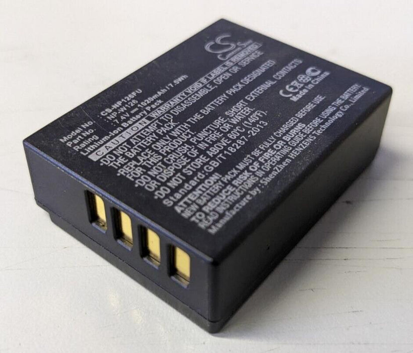 Replacement NP-W126 Battery 1020mAh for Fuji NEW