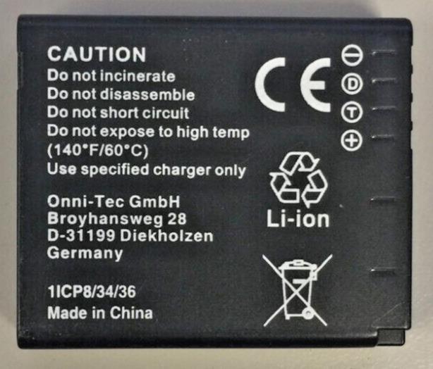Original Panasonic DMW-BCJ13E Battery for LX6 LX5 LX7 Leica D-Lux 5 D-Lux 6 DC10