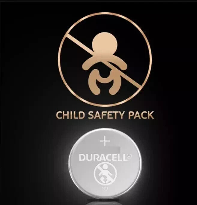 4 Pack Duracell CR2450 3V Lithium Coin Cell Battery 2450 DL2450 Long Expiry