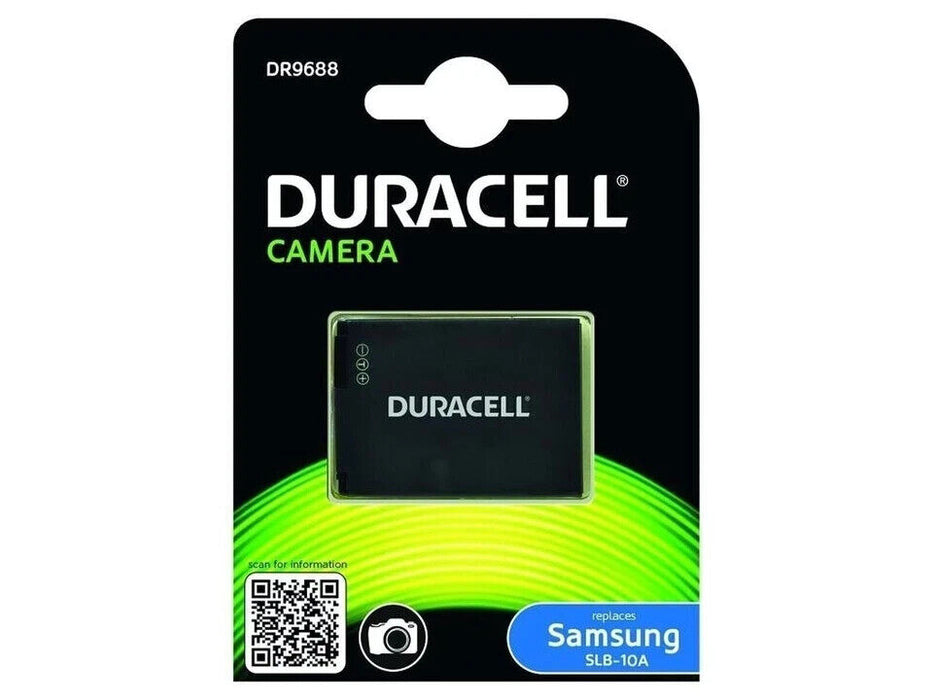 Duracell Rechargeable DR9688 Battery for Samsing SLB-10A Digital Camera
