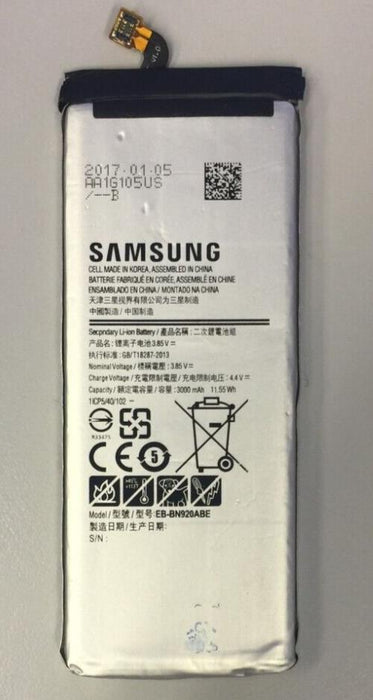 Original Used Samsung Galaxy Note 5 Replacement Battery EB-BN920ABE 3000mAh