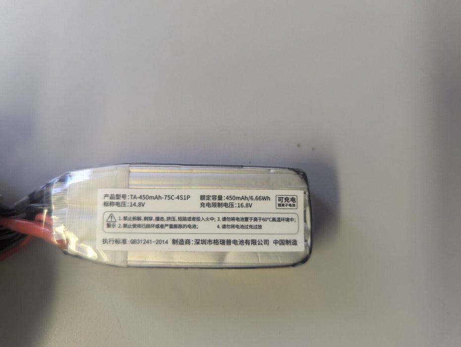 Tattu 450mAh 75c 4S1P Battery
