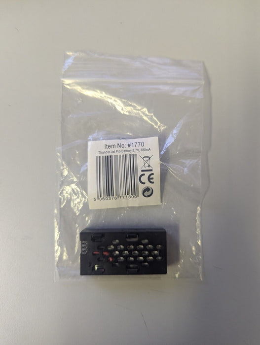 Thunder Jet Pro Battery 3.7v 380mA