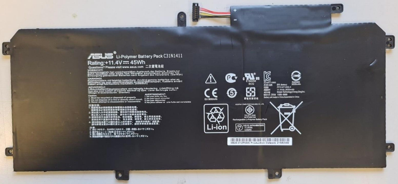 ASUS 11.4V 3.9AH C31N1411 Battery - ASUS Zenbook UX305 UX305F R006