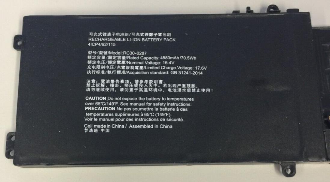 RC30-0287 battery for Razer Blade Pro