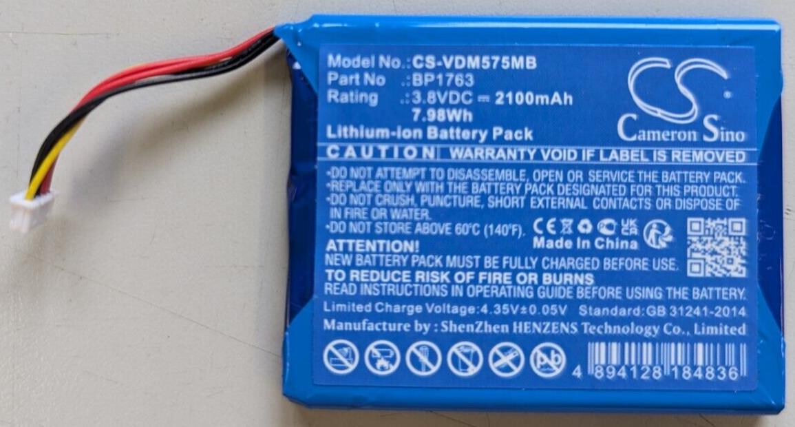 Cameron Sino CS-VDM575MB Battery 2100mAh