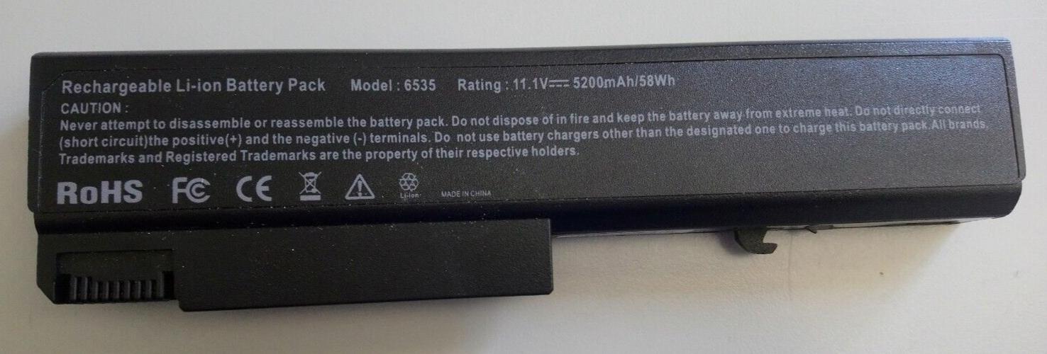 Unbranded New 5200mAh 11.1V 6535 Laptop Battery for HP Compaq 6700b 6730b