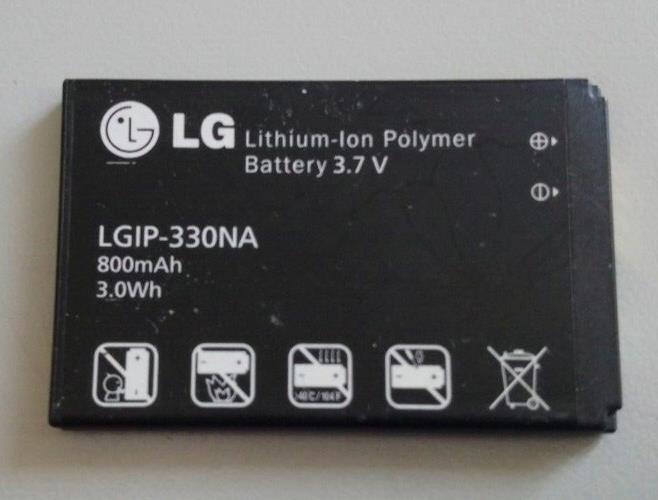 LG Battery 800mAh LGIP-330NA for LG GB220 GB230 (Used)