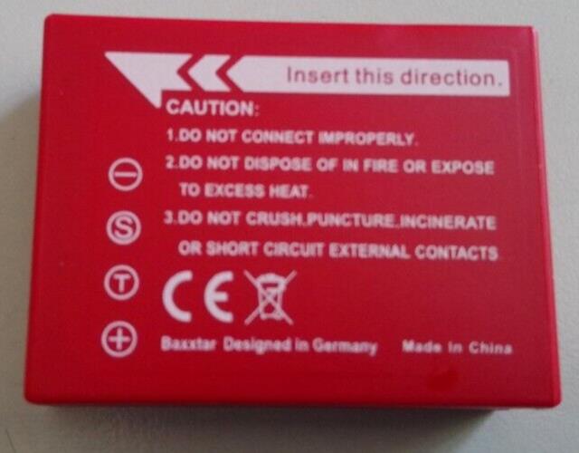 FujiFilm NP-W126 New Baxxtar Energy Battery (1140mAh)