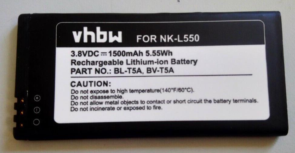 VHBW BL-T5A Battery For Nokia LUMIA 550 730 735
