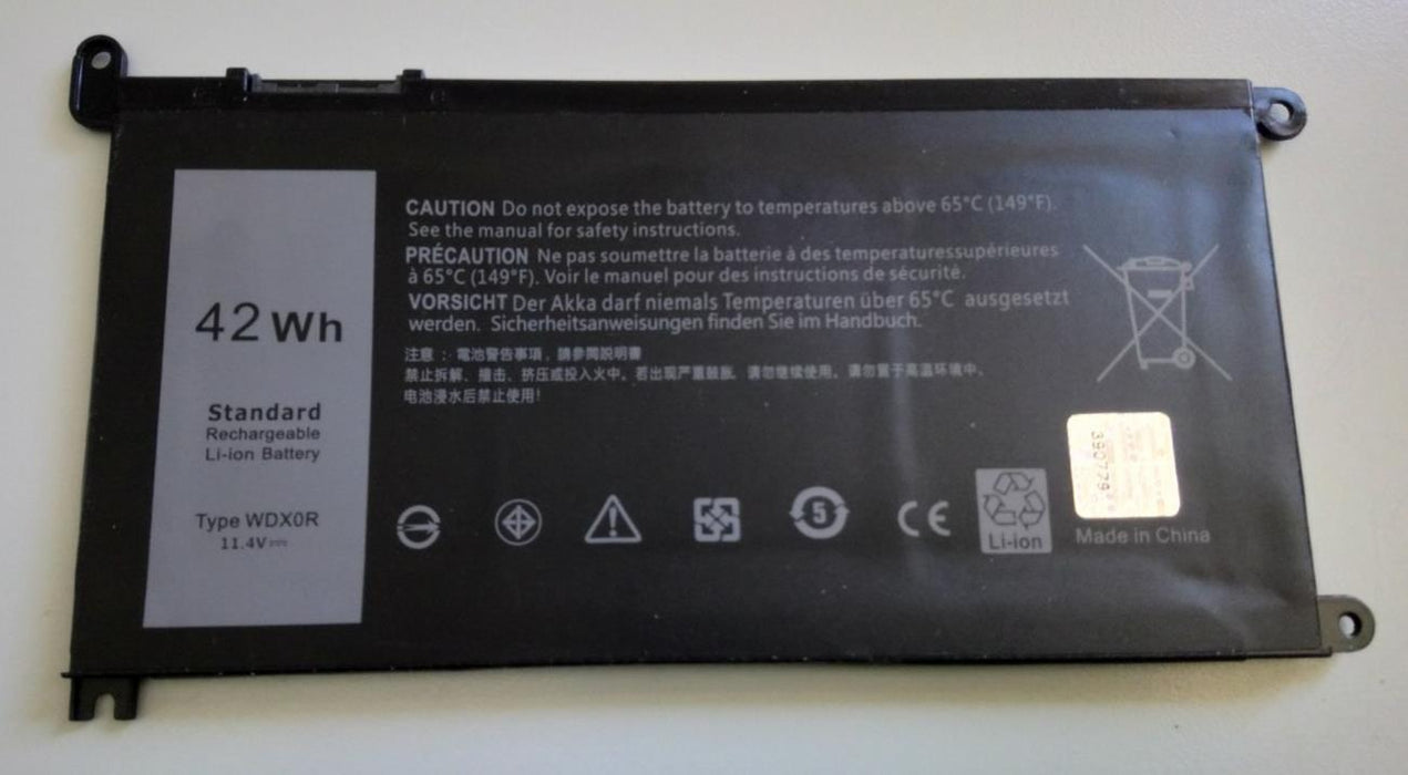 WDX0R Battery for Dell Inspiron 15 5565 5567 5568 5570 5578 5579 7560 7570(42Wh)