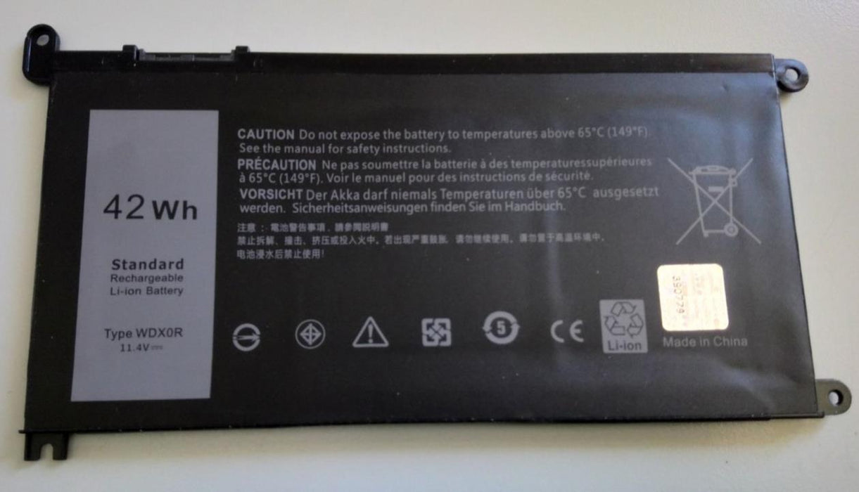WDX0R Battery for Dell Inspiron 15 5565 5567 5568 5570 5578 5579 7560 7570(42Wh)