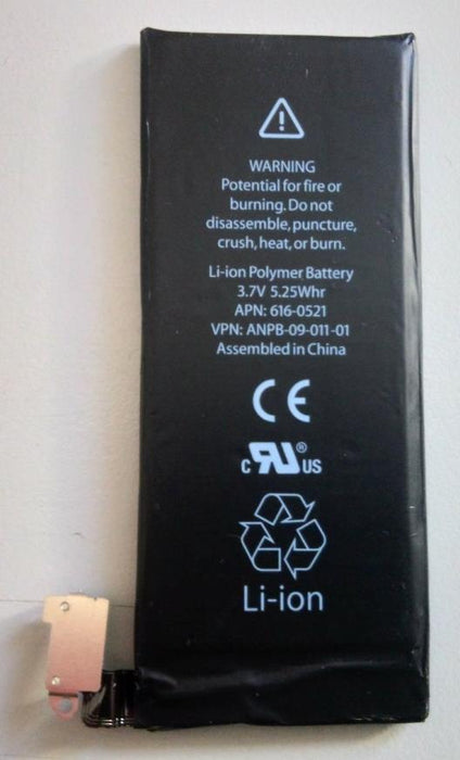 Used Battery for Apple MD440LL/A, iPhone 4G 32GB, A1332, 616-0521, 616-0520