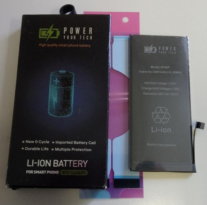 For iPhone 8P 8 Plus Replacement Battery - 2691mAh with Adhesive